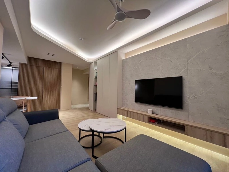 Cozy "四口之家的生活空間"